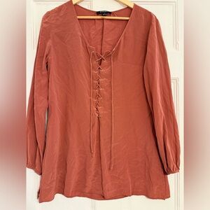 Acrobat Terracotta Blouse
